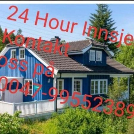 Blue House Brevik Porsgrunn Apartment Bagian luar foto